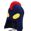 Cartoon Salted Egg Superman Knit Cute Funny Childlike Interest Wool Hat - Blue
