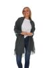 Fall Wraparound Full Body Scarf - Gray