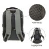 CLUB ROCHELIER STRUCTURED BACKPACK WITH USB - Black