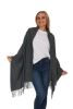 Fall Wraparound Full Body Scarf - Gray