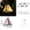 Triangle Chinese Paper Lantern Decorative Hanging Lantern DIY Craft Kit Craft Project Make Your Own Handheld Palace Lantern - Default