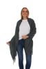 Fall Wraparound Full Body Scarf - Gray
