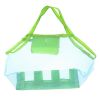 Children's Sand Away Beach Mesh Bag; Beach Toys Bag Baby Toy Storage Bags - Blue
