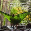 Outdoor Deluxe Portable Hammock Compact 1-Person 108"*54" Hammock - Green